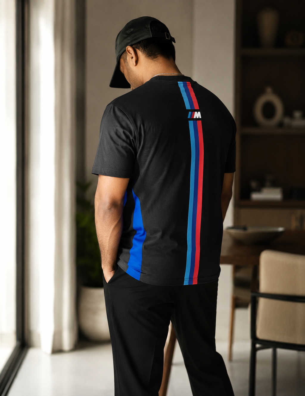 BALLUCI BMW M SPORT T-SHIRT — BLACK