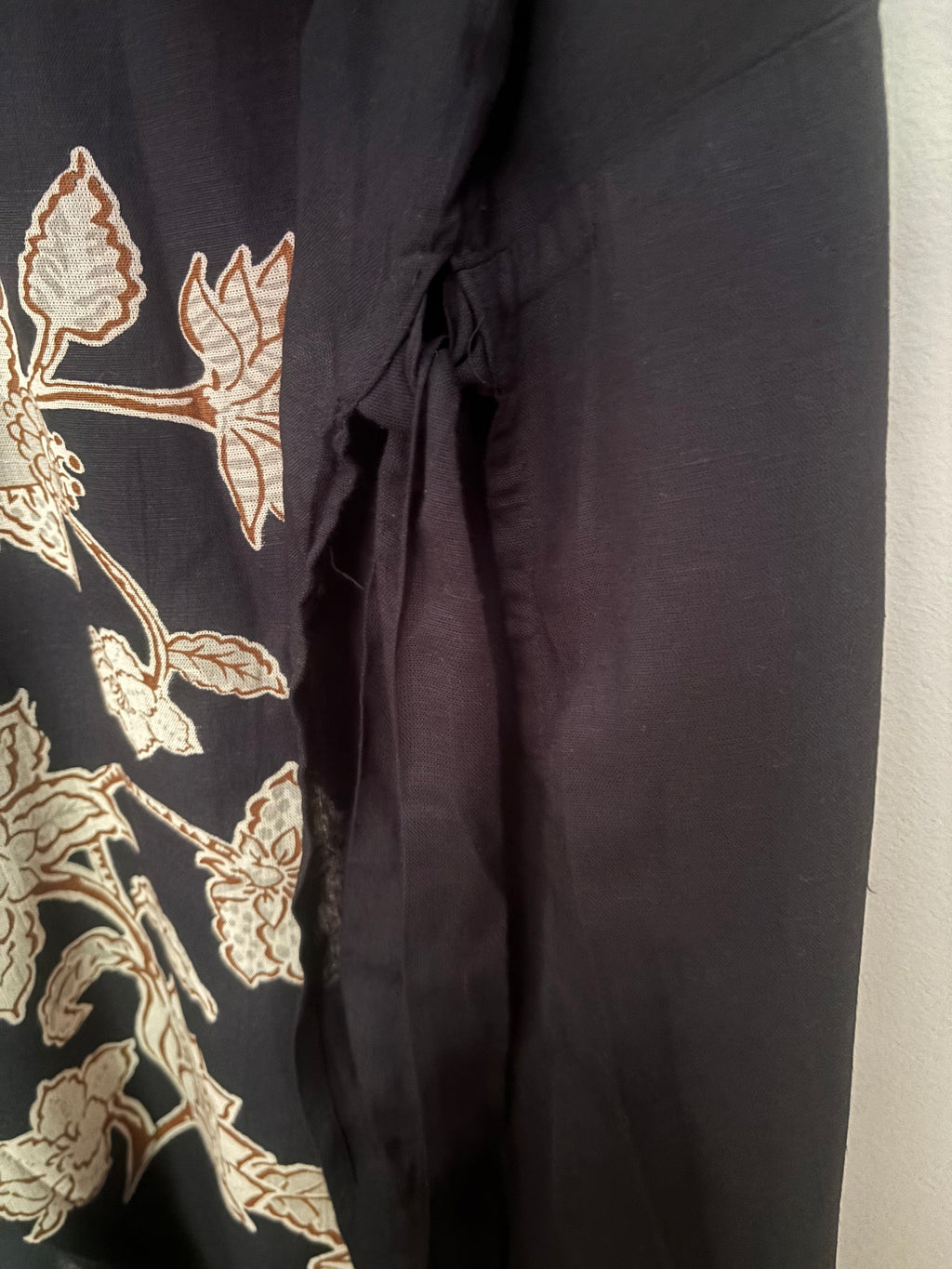 Black Floral Print Cami Top