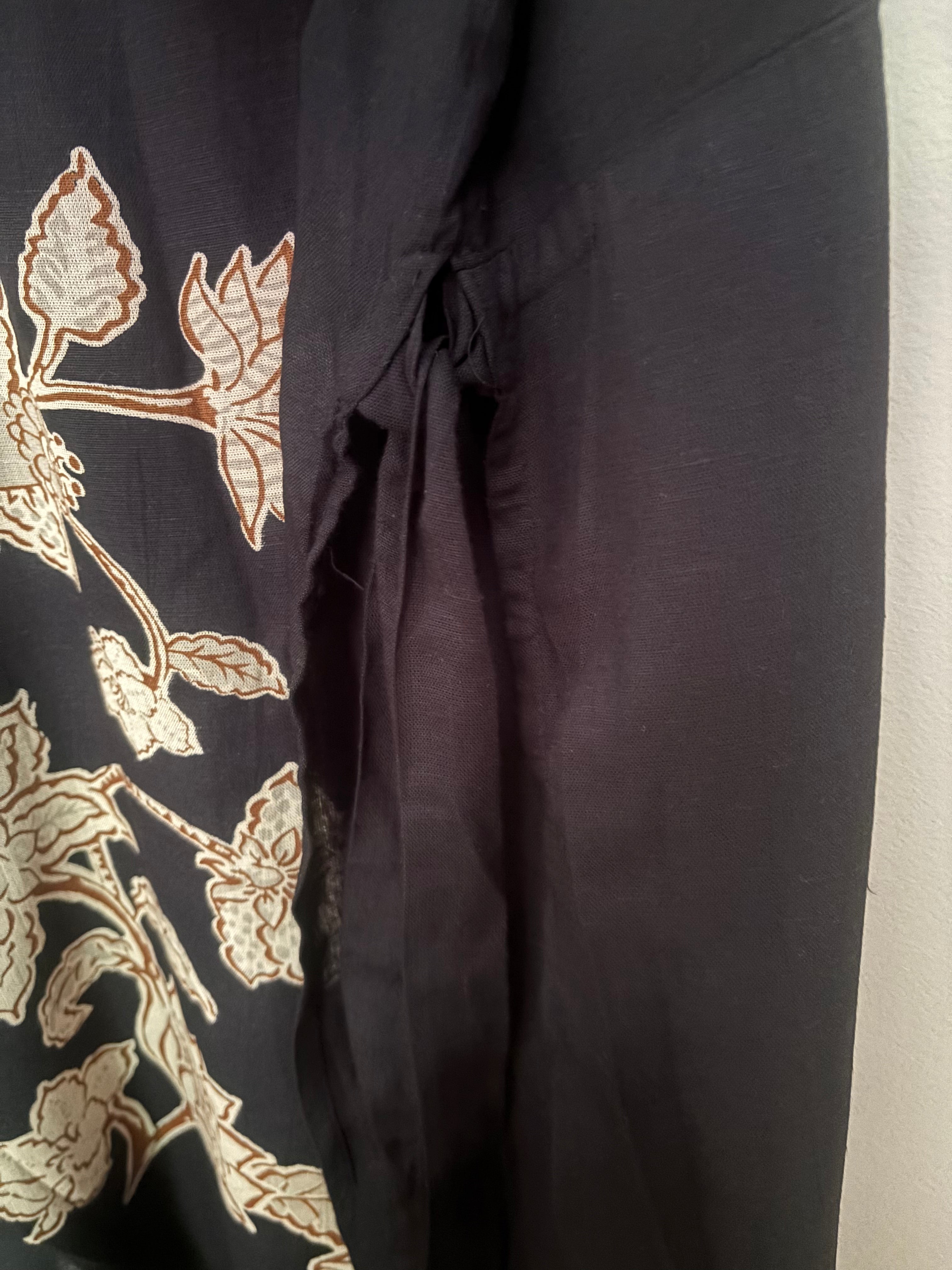 Black Floral Print Cami Top