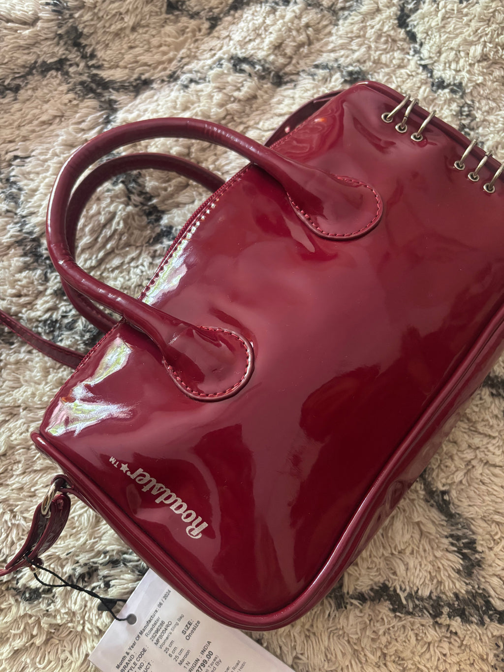 Cherry Red Roadster Sling Bag