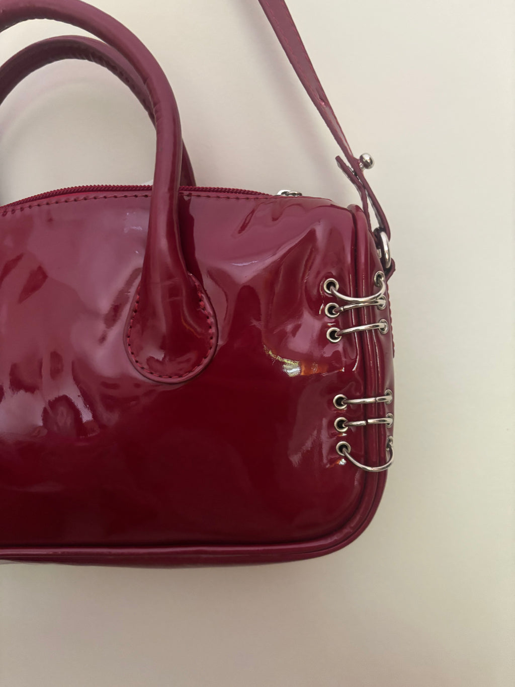 Cherry Red Roadster Sling Bag