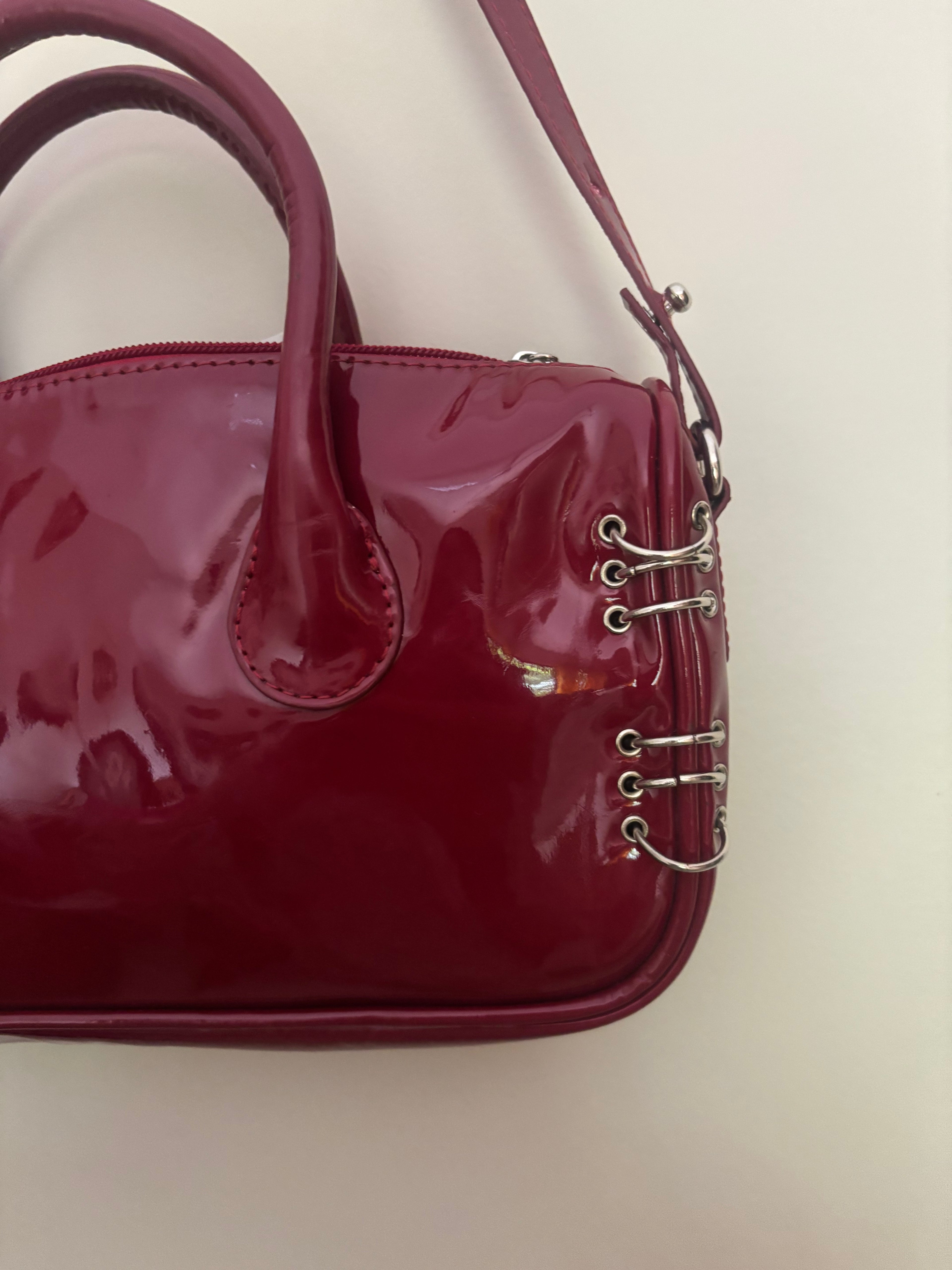 Cherry Red Roadster Sling Bag