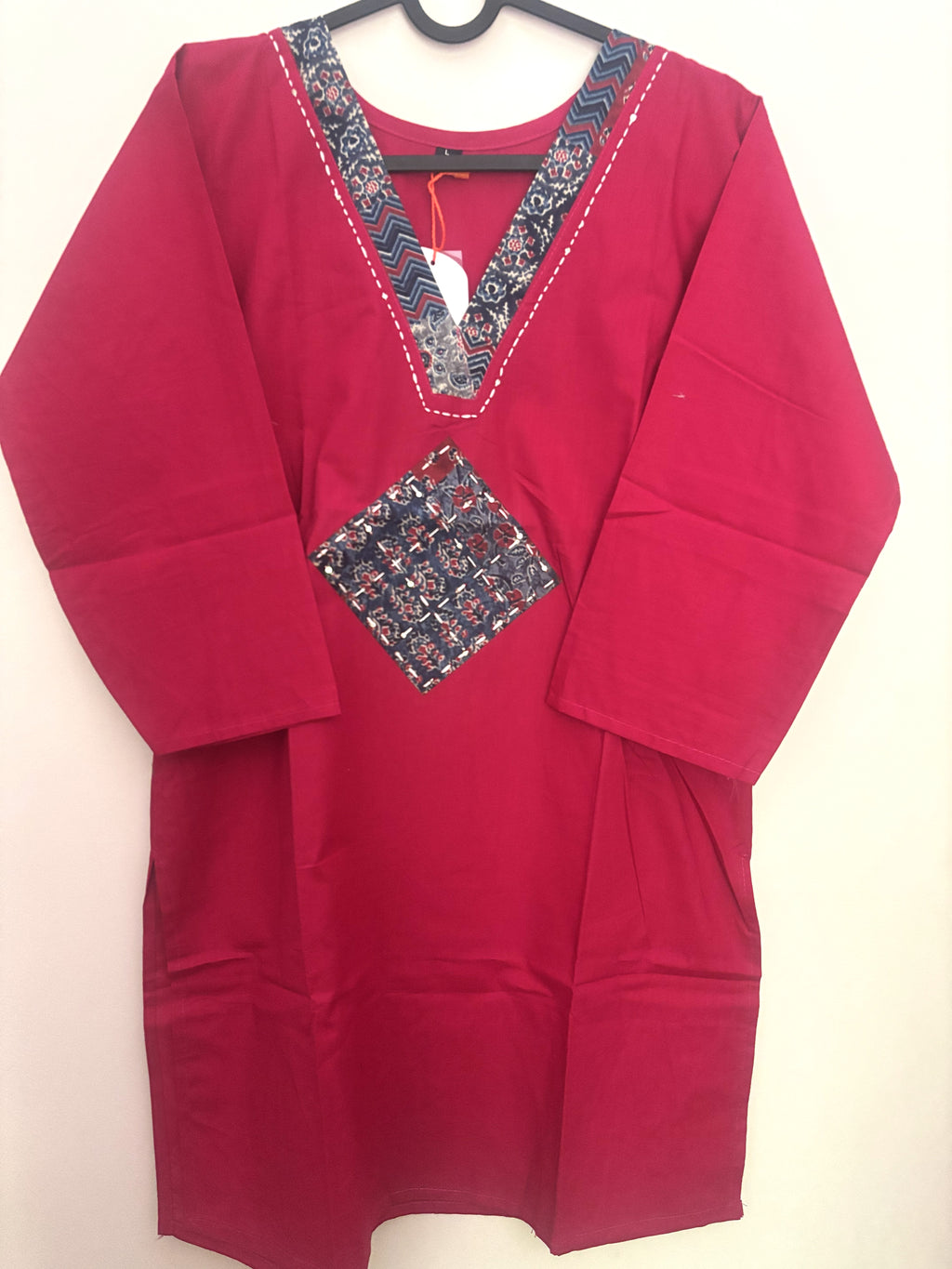 Dark Pink Cotton Co-ord Set