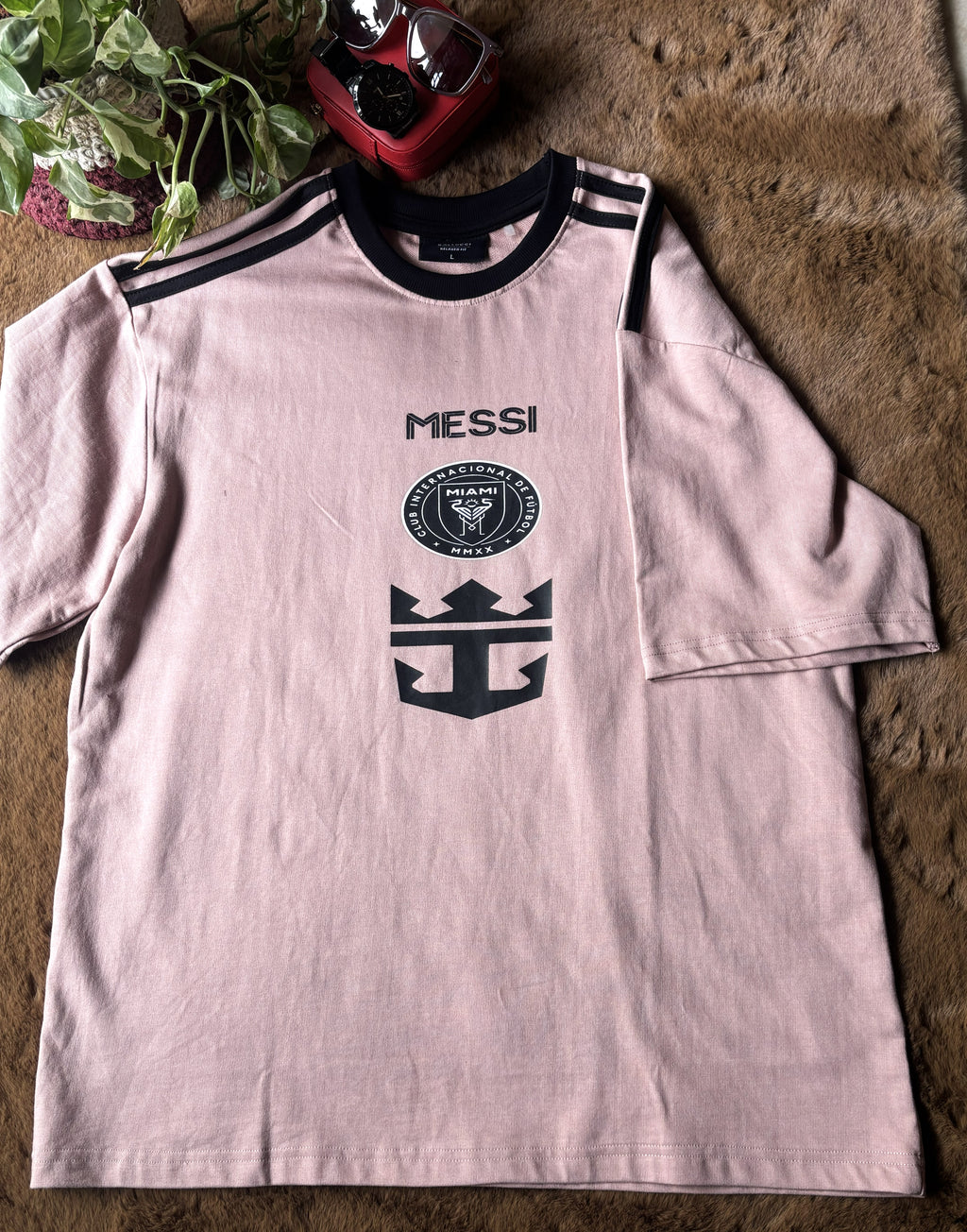 BALLUCI MESSI INTER MIAMI T-SHIRT — PALE PINK
