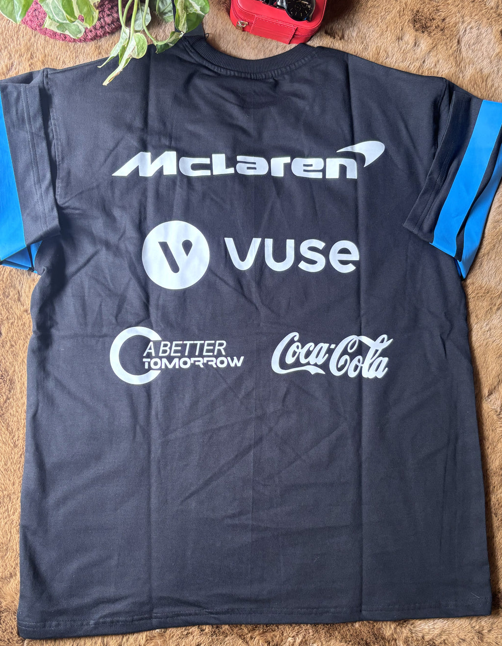 BALLUCI McLAREN F1 T-SHIRT — BLACK