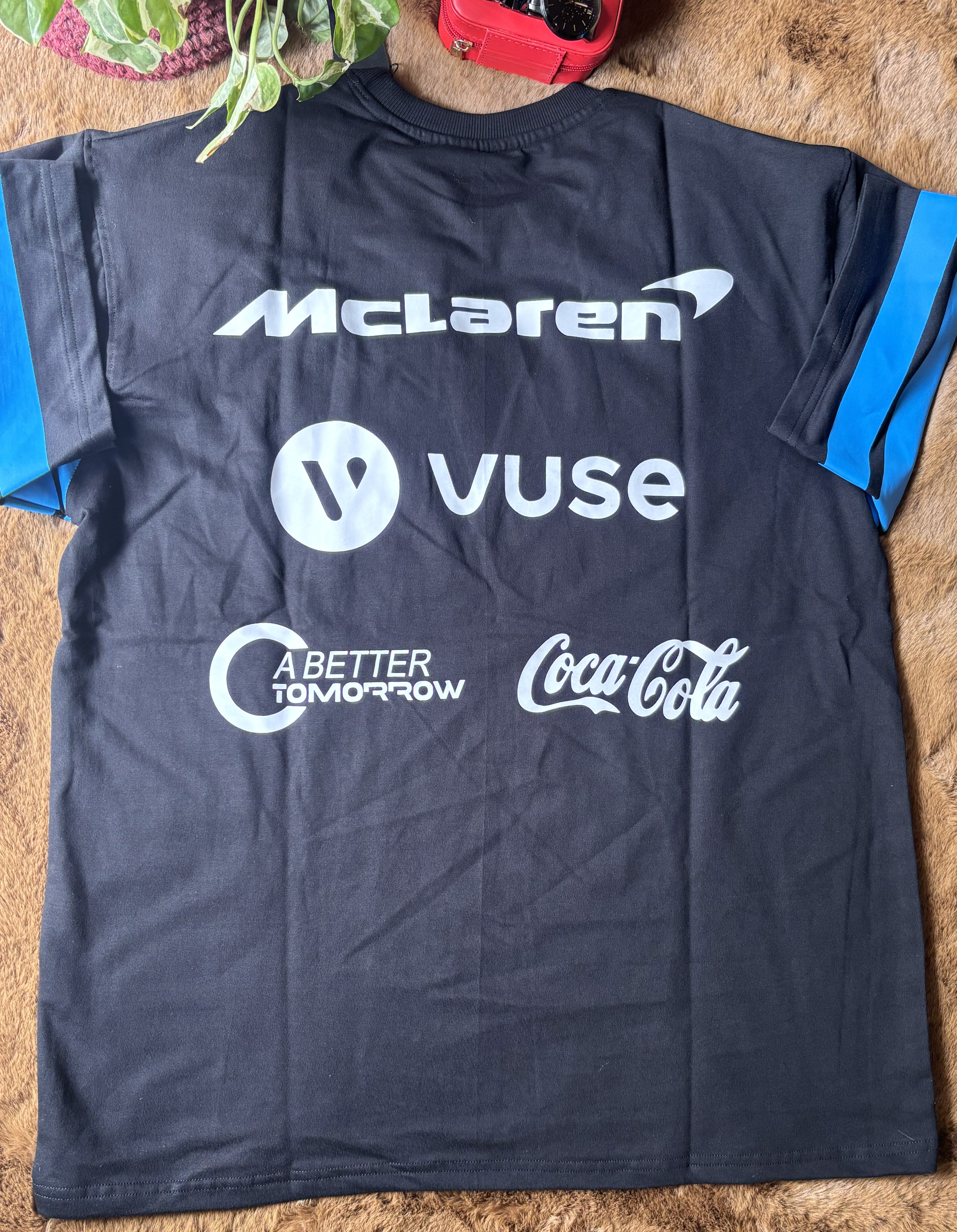 BALLUCI McLAREN F1 T-SHIRT — BLACK